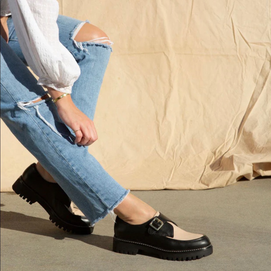 Seychelles Catch Me Two Tone Loafers